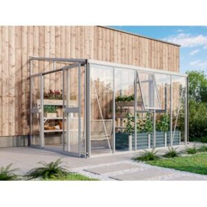 Køb Helena vægdrivhuse Model 8600 Aluminium Glas online billigt tilbud rabat have