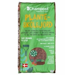 Køb Planteskolejord fra Champost 50 liter sække online billigt tilbud rabat have