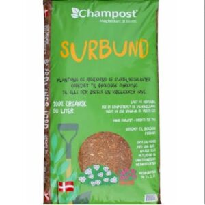 Køb Surbundsjord fra Champost 50 liter sække online billigt tilbud rabat have