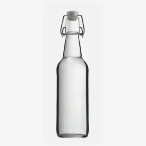 Køb 500 ml glasflaske med patentlåg online billigt tilbud rabat have