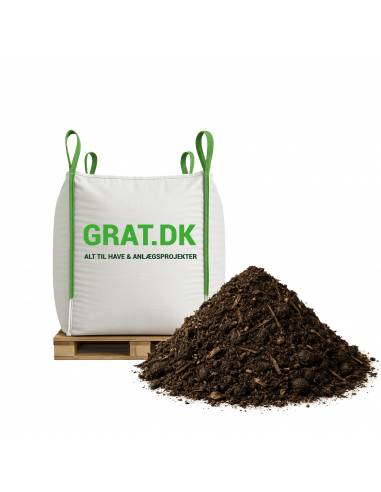 Køb Sæsontilbud - Varmebehandlet kompost - Big Bag ca. 1000 liter online billigt tilbud rabat have